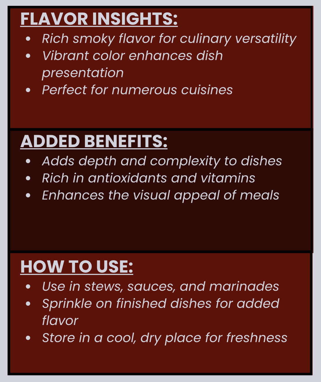 SPICE VAULT SMOKED PAPRIKA POWDER