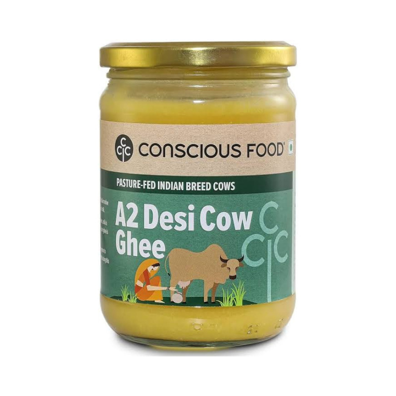 CONSCIOUS FOOD ORGANIC A2 DESI GHEE