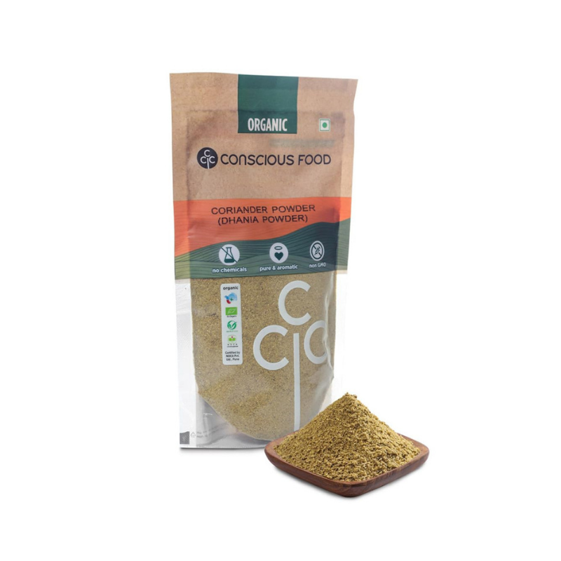 CONSCIOUS FOOD ORGANIC CORIANDER POWDER