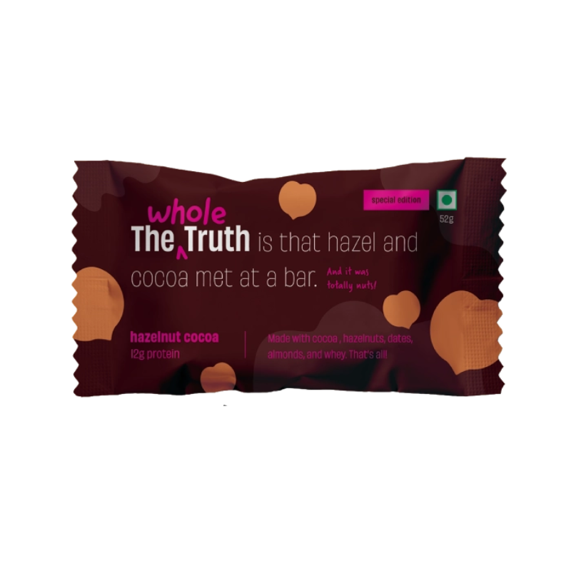 THE WHOLE TRUTH HAZELNUT COCOA PROTEIN BAR