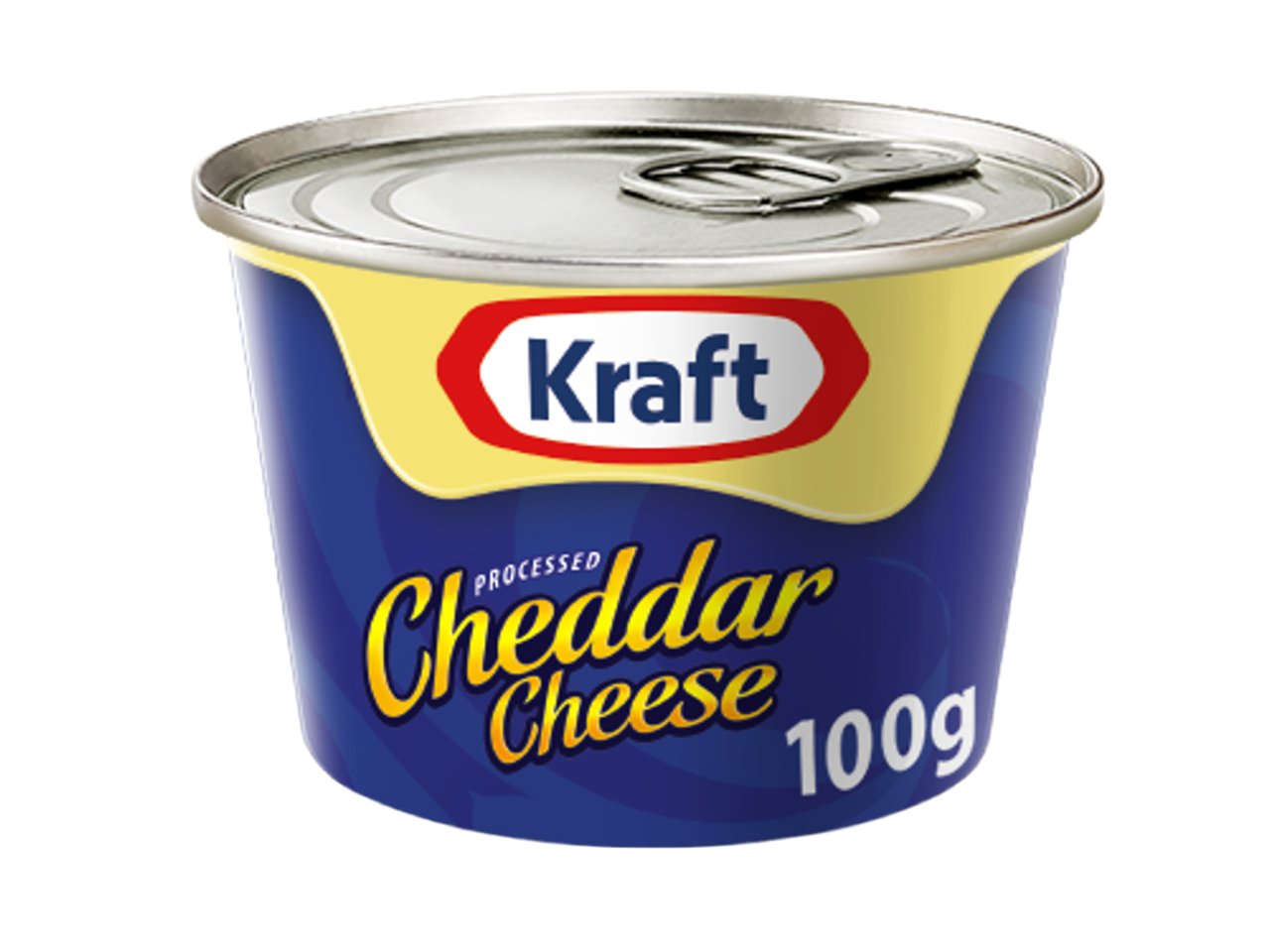 KRAFT PROCESSED CHEDDAR CHEESE TIN
