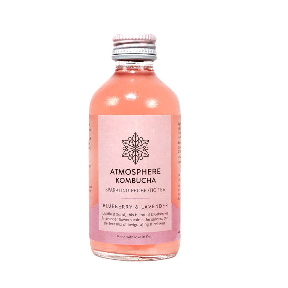 Atmoshphere Blueberry & Lavender Kombucha Bottle