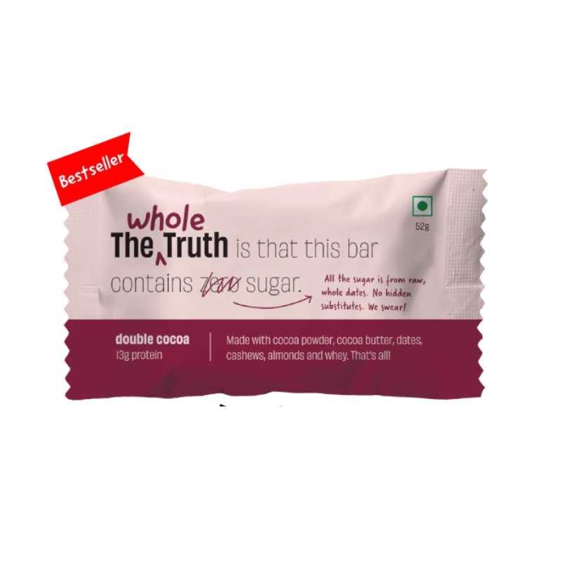 THE WHOLE TRUTH DOUBLE COCOA PROTEIN BAR