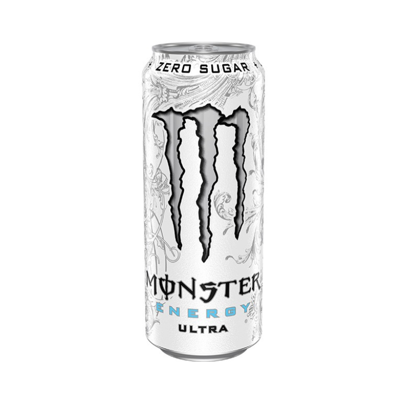 MONSTER ENERGY ZERO ULTRA WHITE ENERGY DRINK