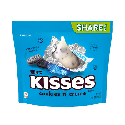 HERSHEYS KISSES COOKIES & CREAM