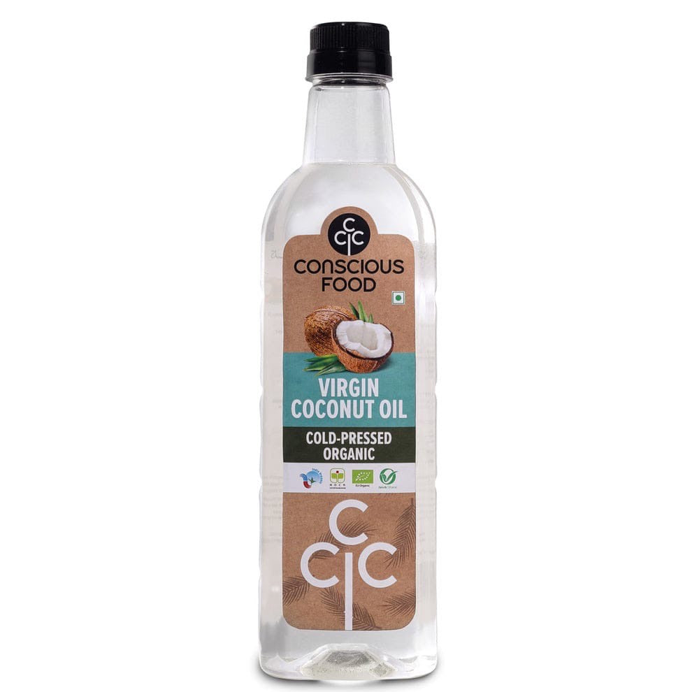 CONSCIOUS FOOD ORGANIC COLD PRESSED VIRGIN COCONUT OIL