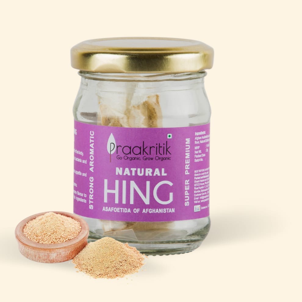 PRAAKRITIK ORGANIC NATURAL HING POWDER