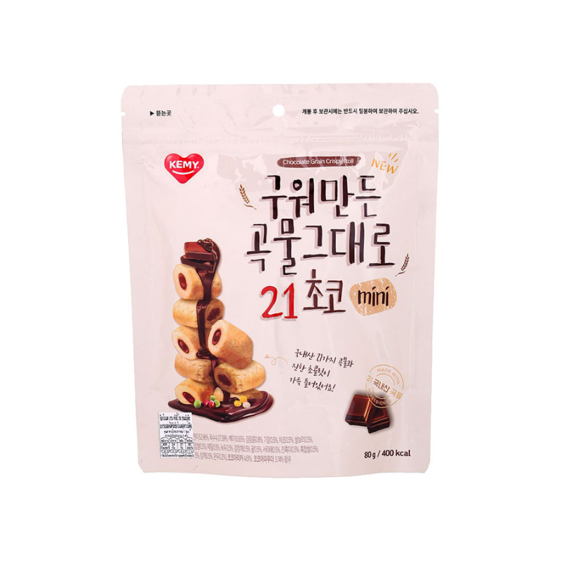 KEMY CHOCOLATE GRAIN CRISPY ROLL