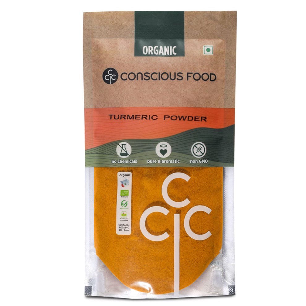 CONSCIOUS FOOD ORGANIC TURMERIC POWDER