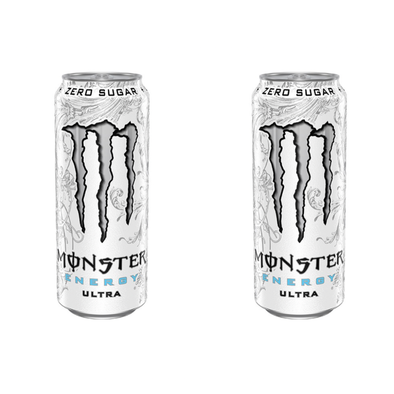 MONSTER ULTRA WHITE ( PACK OF 2 )