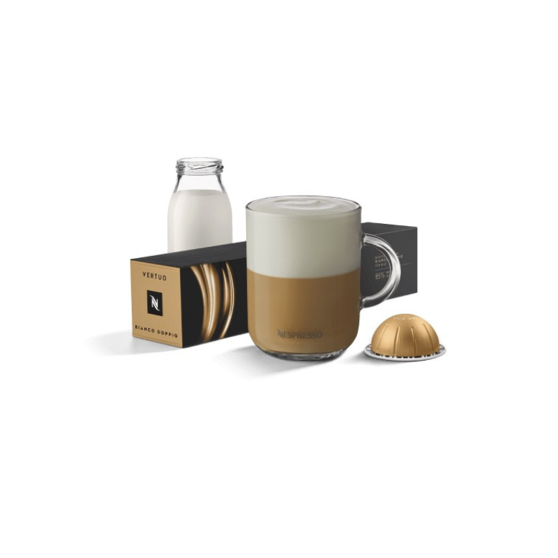 NESPRESSO VERTUO BIANCO DOPPIO COFFEE PODS