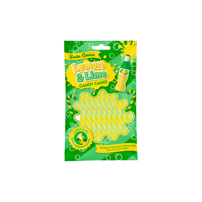 SODA CANES LEMON & LIME CANDY CANES