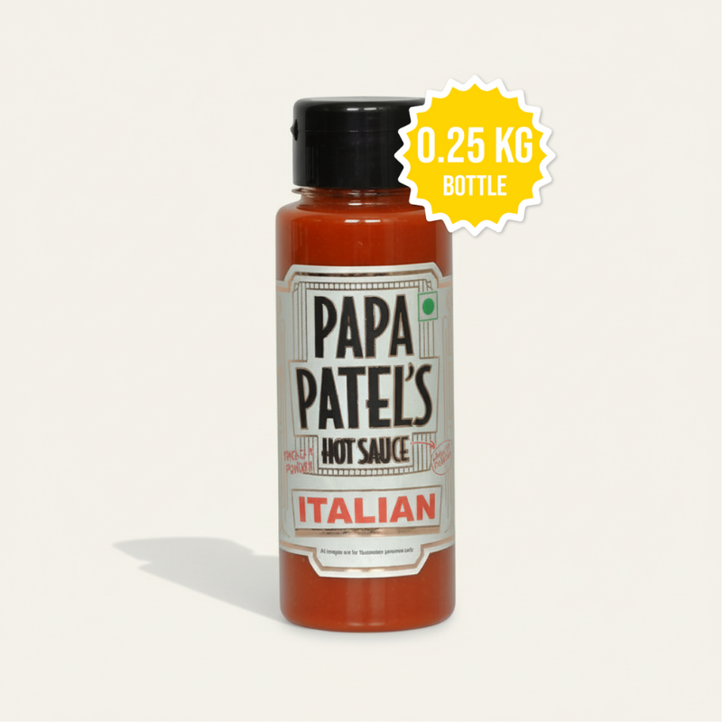 PAPA PATEL’S ITALIAN HOT SAUCE