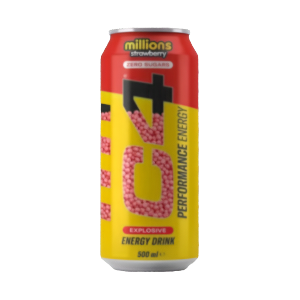 C4 Millions Strawberry Energy Drink – Amiri Foods Mumbai