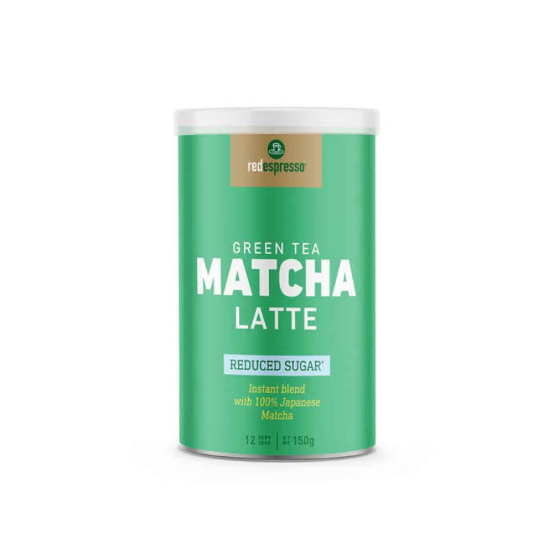 REDESPRESSO GREEN TEA MATCHA LATTE REDUCED SUGAR