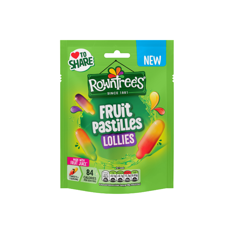 ROWNTREES FRUIT PASTILLES LOLLIES (🇬🇧)