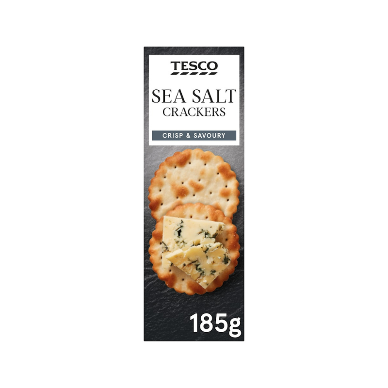 TESCO SEA SALT CRACKERS