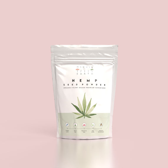 MADHYA EARTH HEMP SEED POWDER