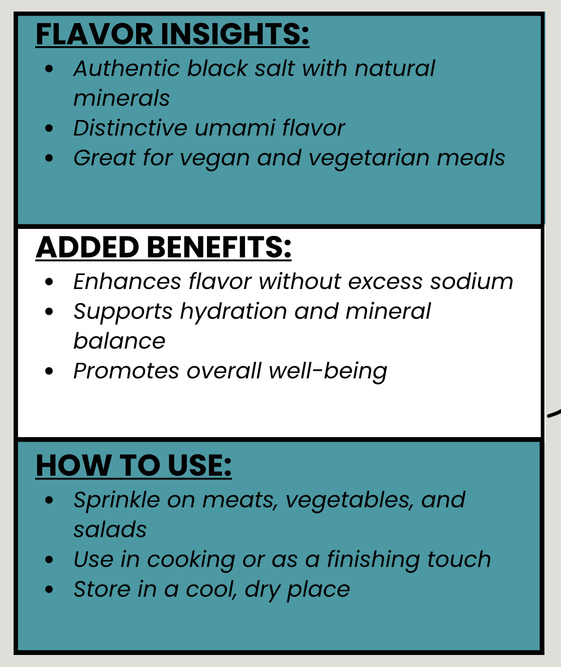 SPICE VAULT COARSE SEA SALT