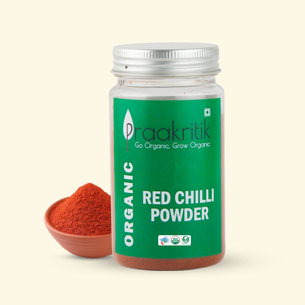 PRAAKRITIK ORGANIC RED CHILLI POWDER