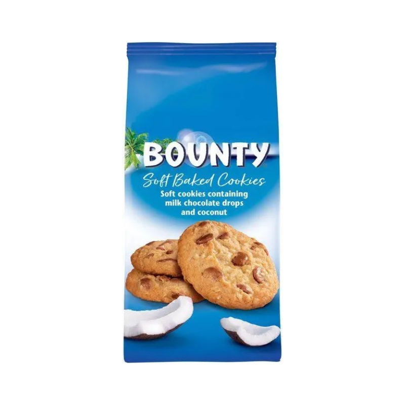 Bounty Soft Baked Cookies β Coconut Chocolate Chip Cookies