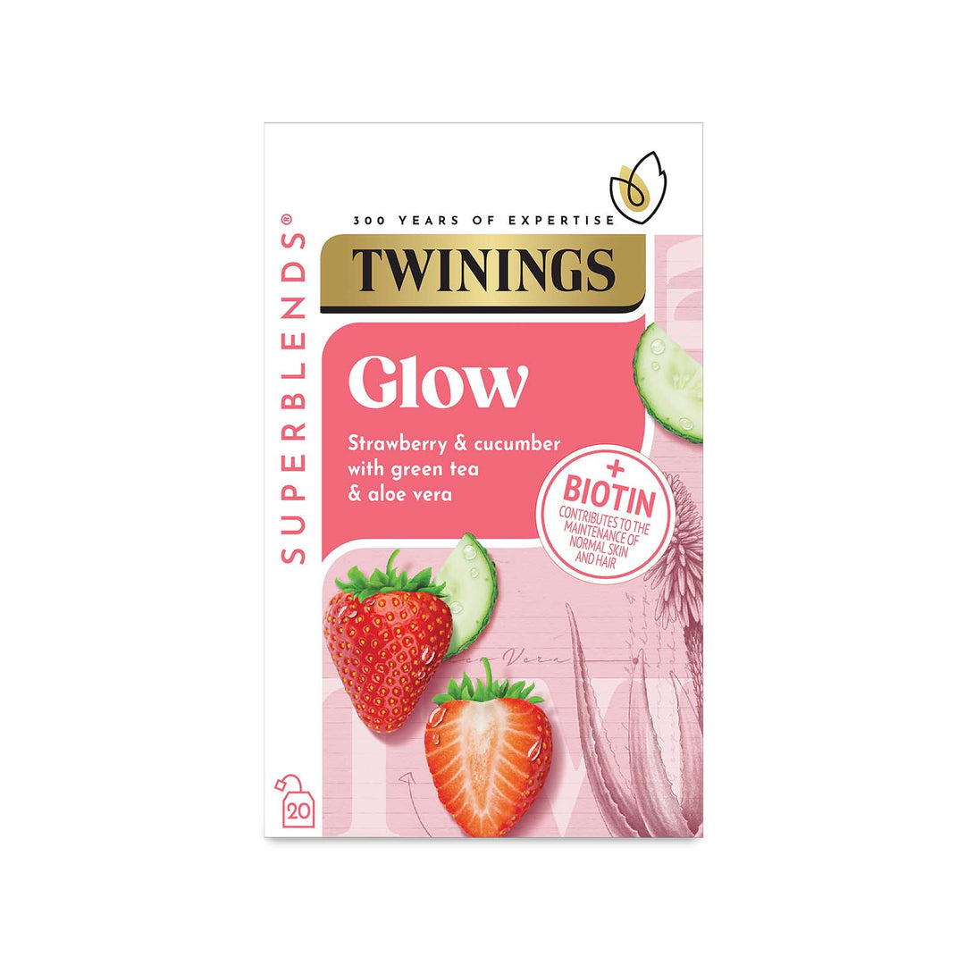 TWINNINGS SUPERBLENDS GLOW