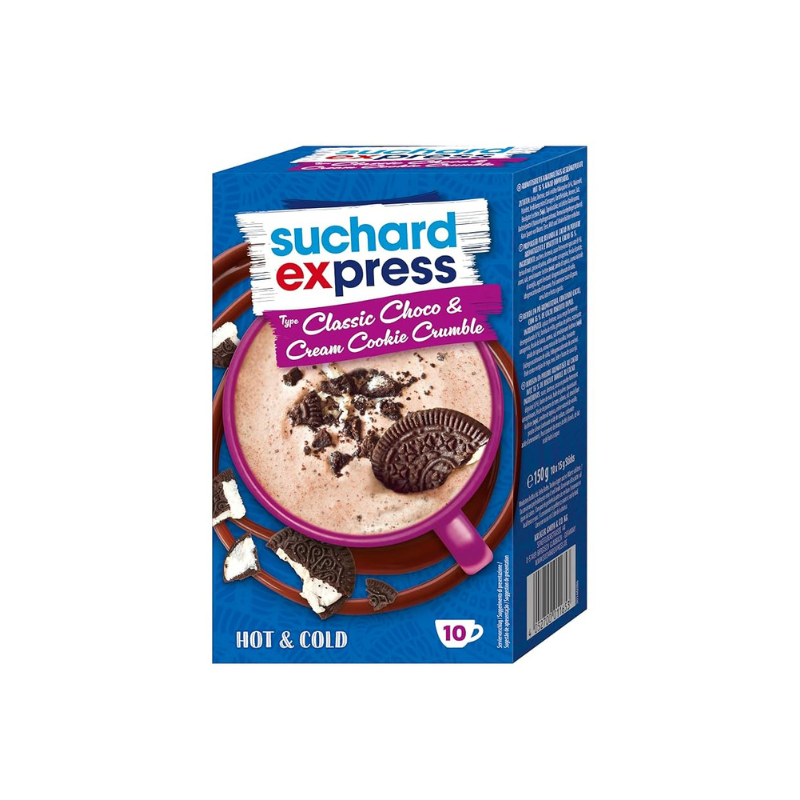 SUCHARD EXPRESS CLASSIC CHOCO & CREAM COOKIE CRUMBLE