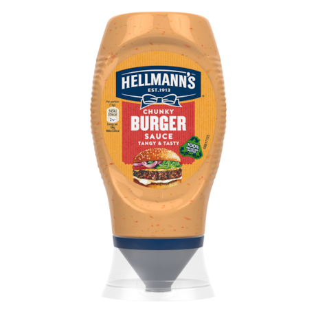 HELLMAN’s CHUNKY BURGER SAUCE