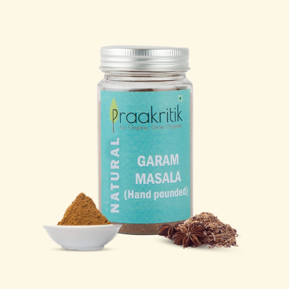 PRAAKRITIK ORGANIC HAND POUNDED GARAM MASALA
