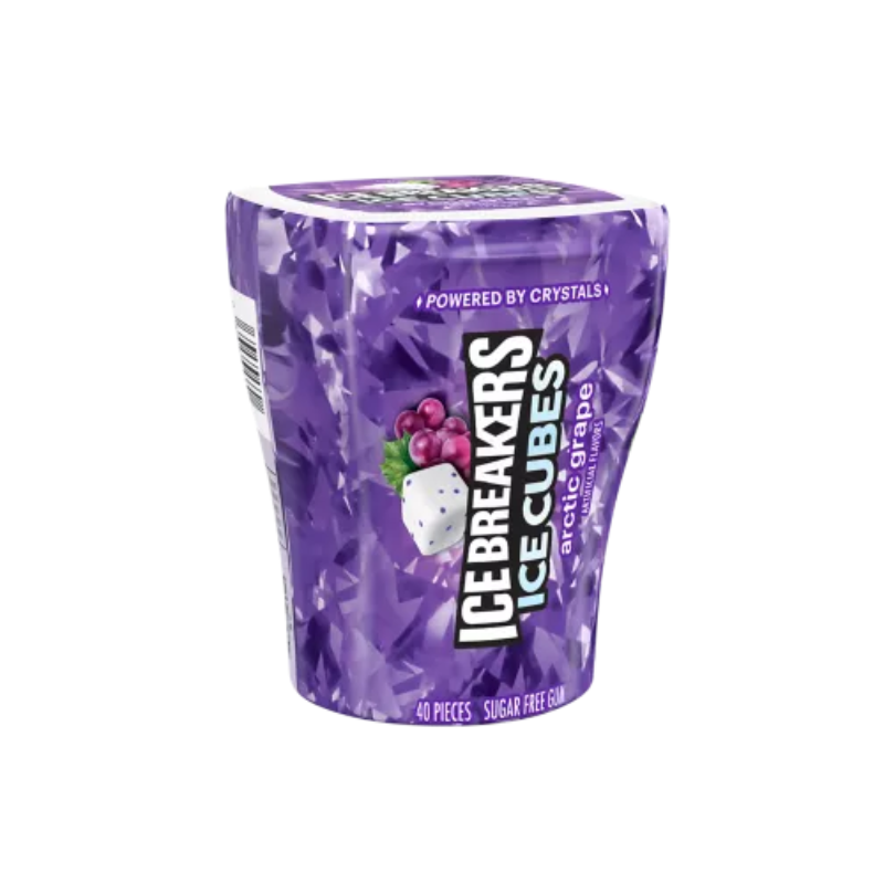 ICE CUBES ARCTIC GRAPE CHEWING GUM