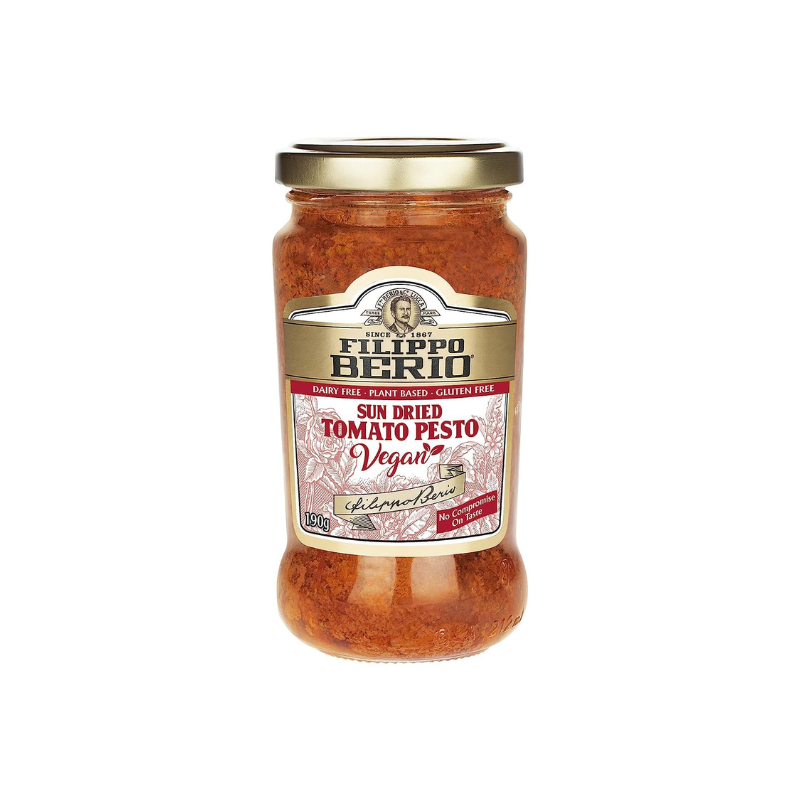 FILIPPO BERIO VEGAN SUN DRIED TOMATO PESTO