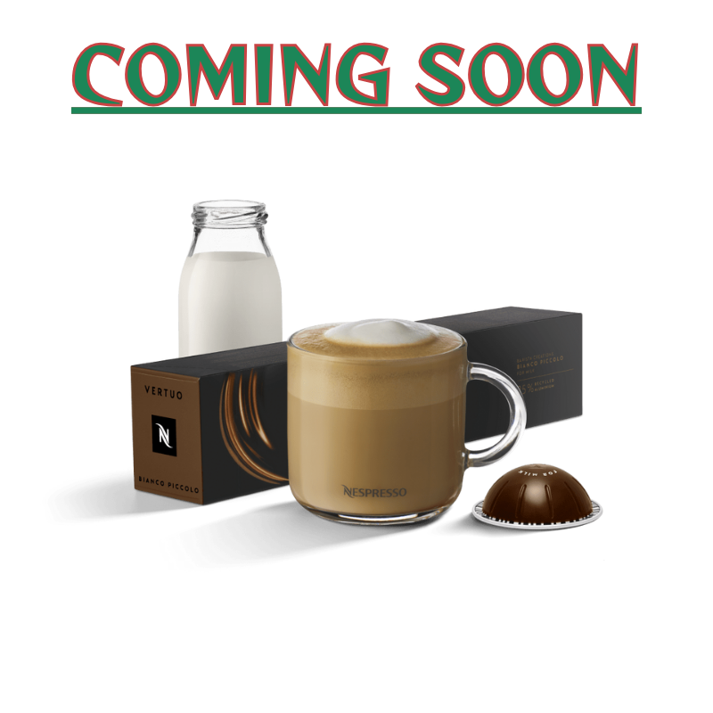 NESPRESSO VERTUO BIANCO PICCOLO COFFEE PODS