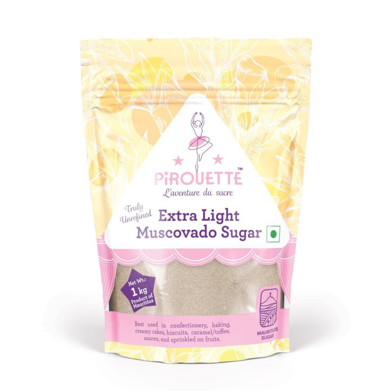 PIROUETTE EXTRA LIGHT MUSCOVADO SUGAR