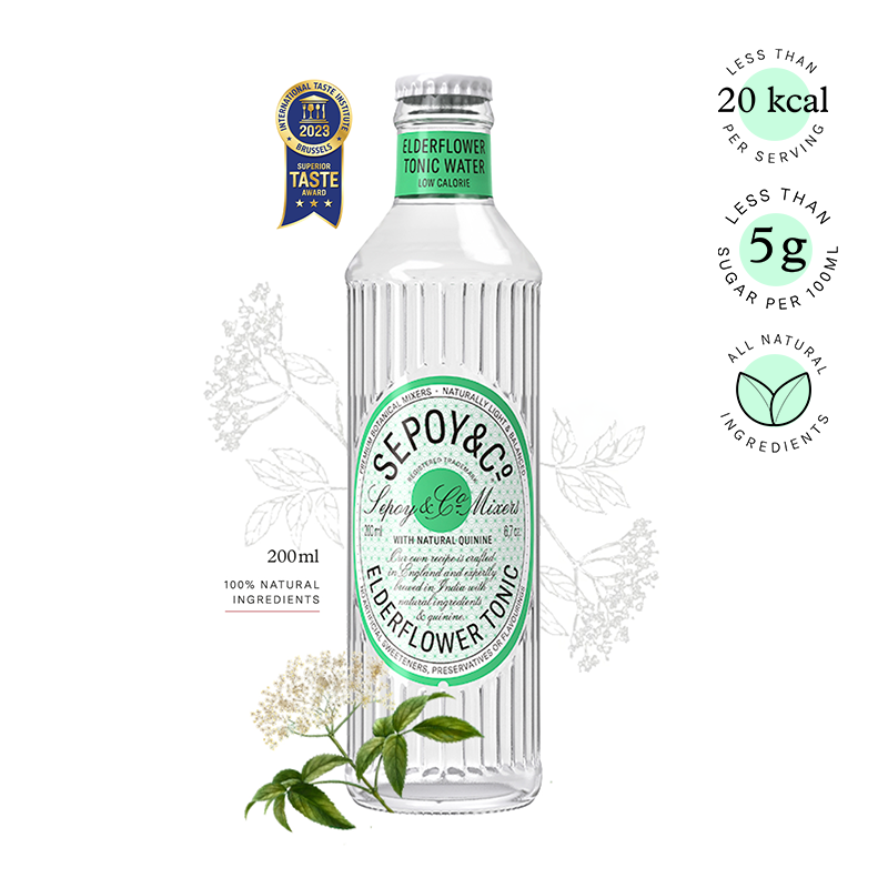SEPOY ELDERFLOWER TONIC WATER