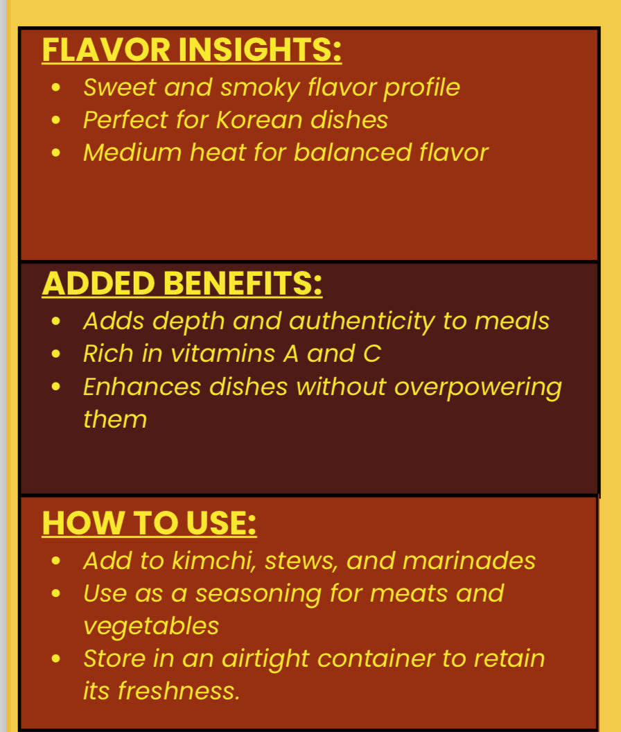 SPICE VAULT KOREAN GOCHUGARU SEASONING