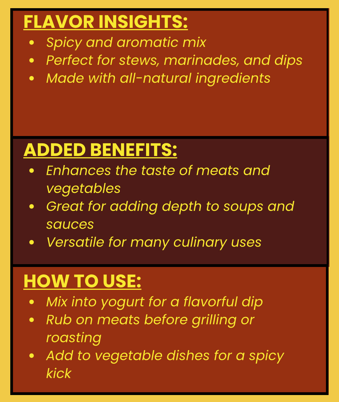 SPICE VAULT HARISSA SEASONING