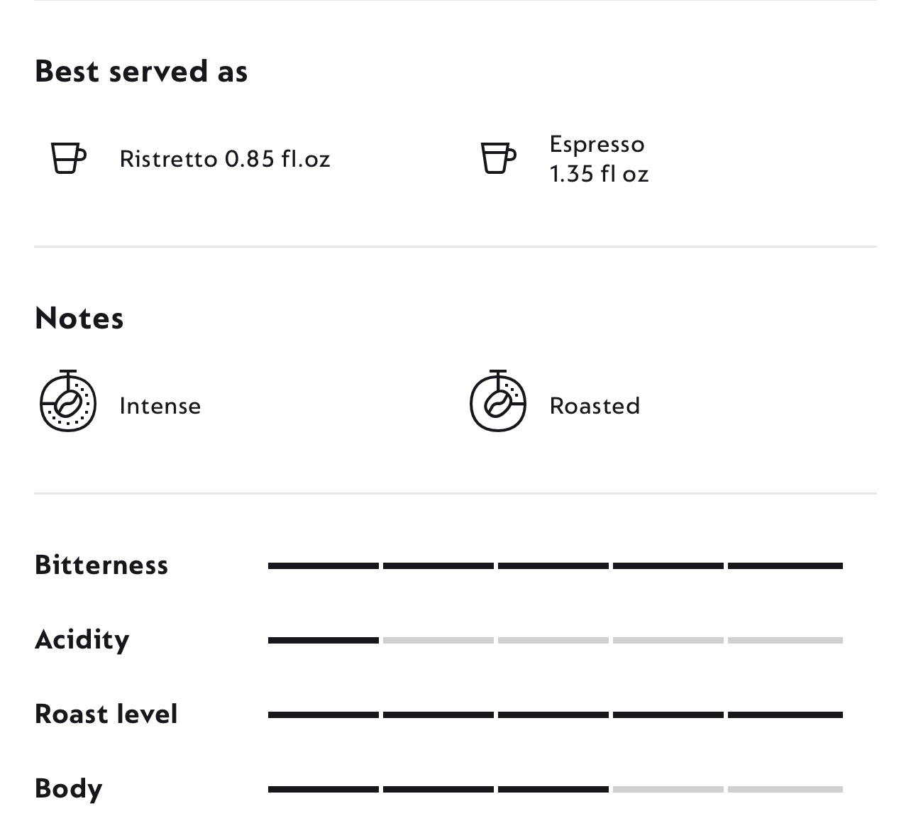 NESPRESSO COFFEE PODS NAPOLI