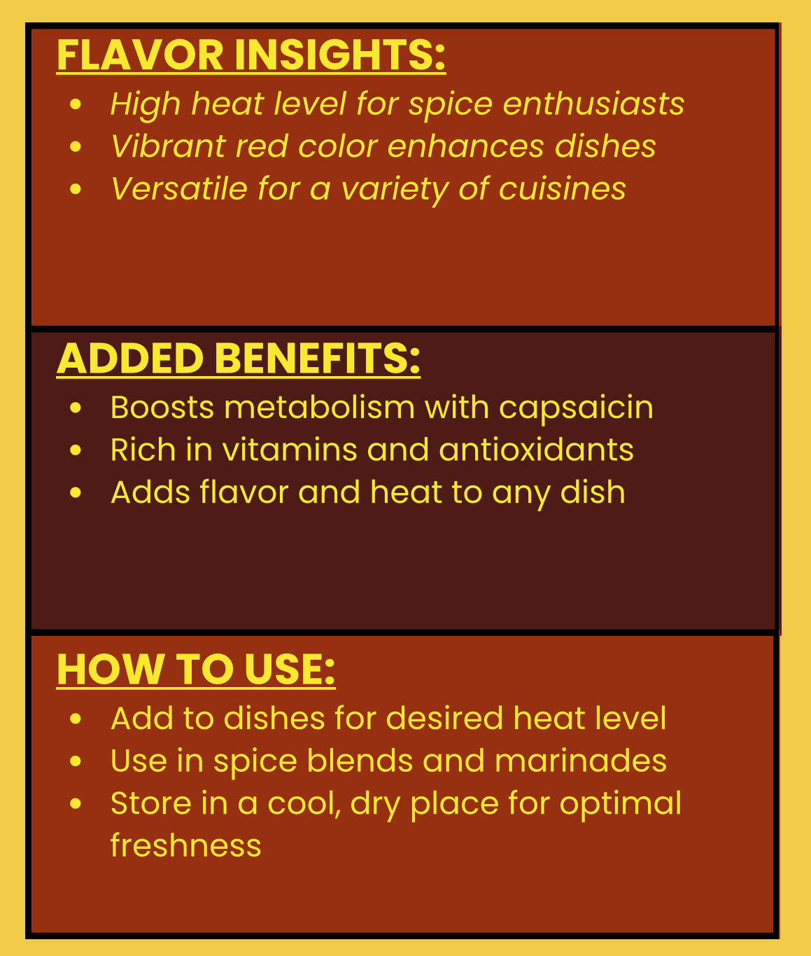SPICE VAULT CAYENNE PEPPER POWDER