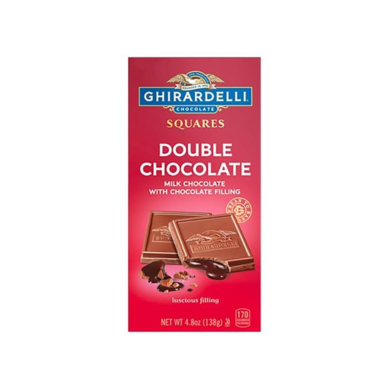 GHIRARDELLI SQUARES - DOUBLE CHOCOLATE