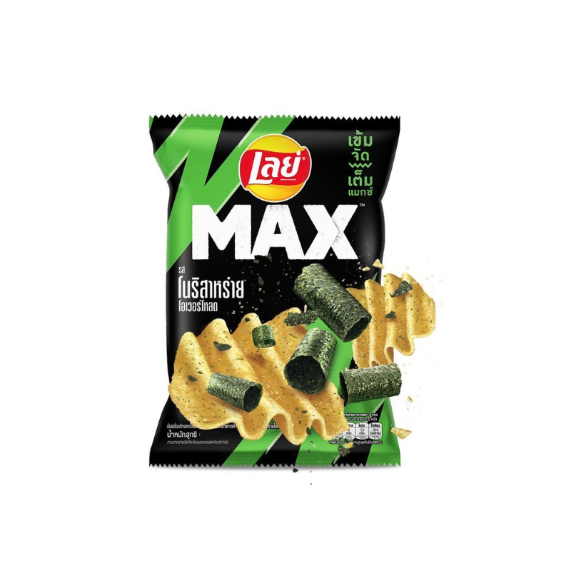 LAYS MAX CRUNCHY NORI SEAWEED (πΉπ)