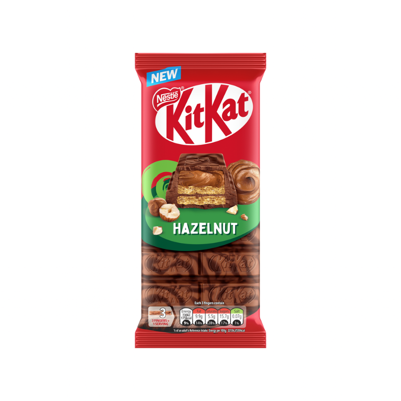 KitKat Hazelnut Chocolate Bar β Amiri Foods Mumbai