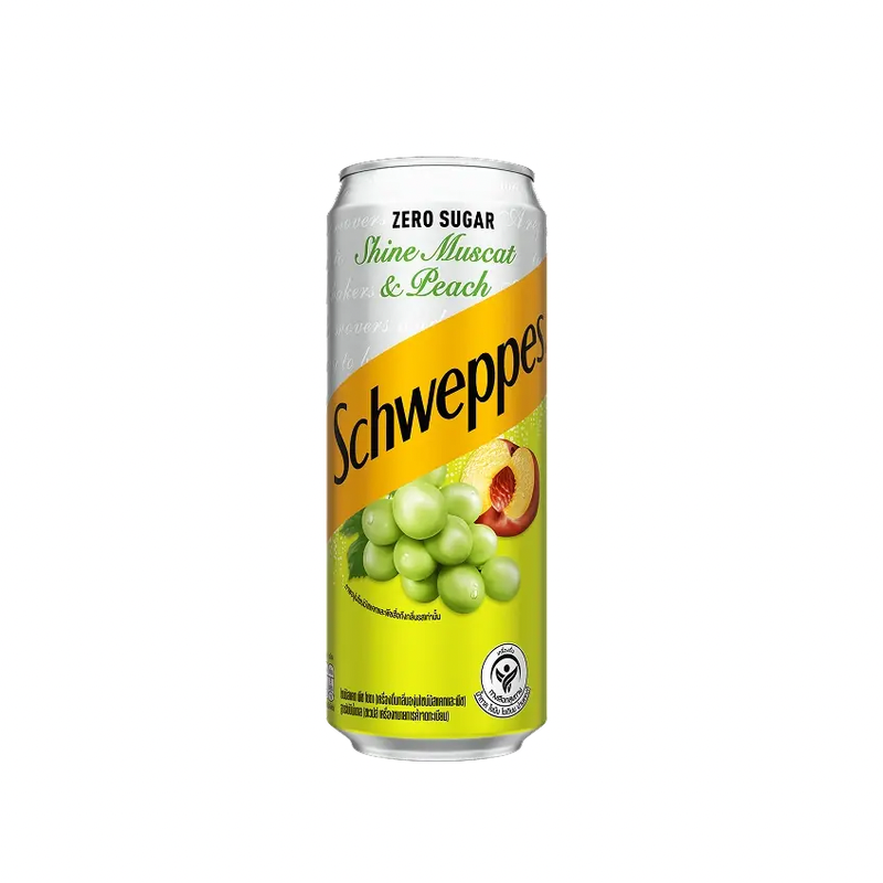 SCHWEPPES SHINE MUSCAT & GRAPE SODA ( ZERO SUGAR )