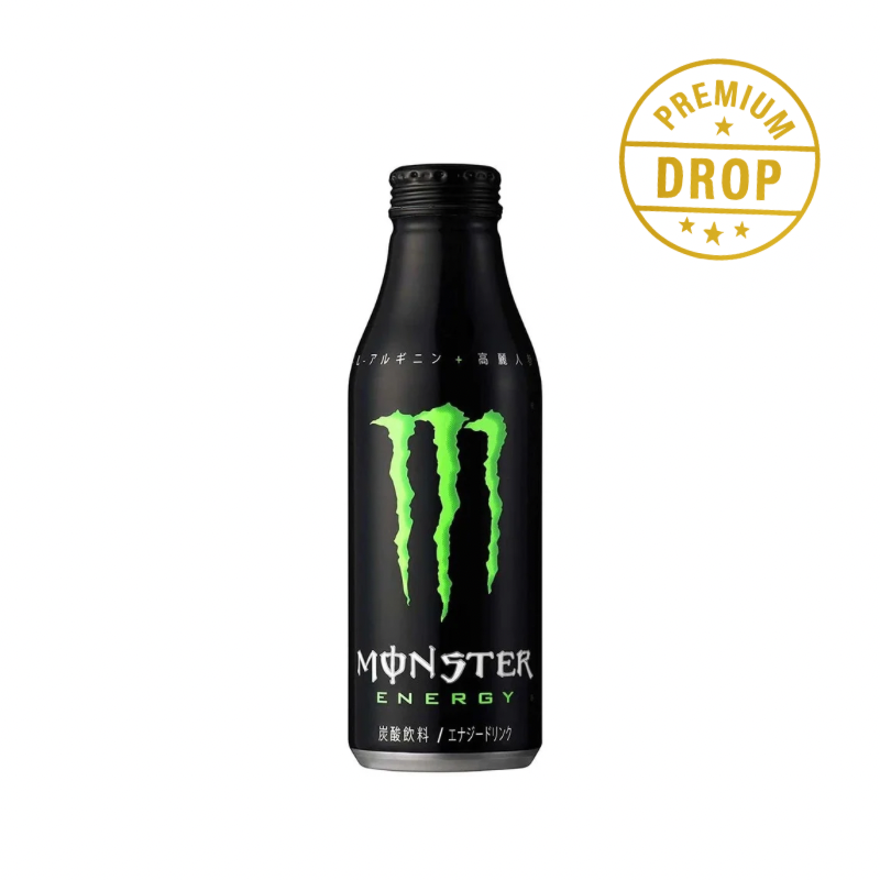 JAPANESE ORIGINAL TIN BOTTLE MONSTER ENERGY