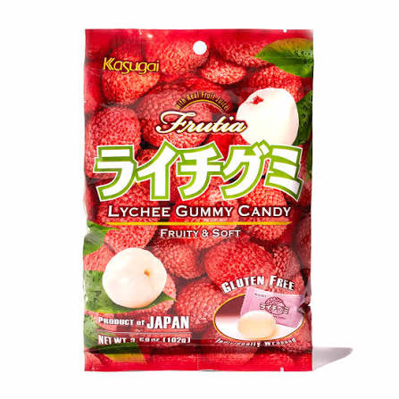 JAPANESE KASUGAI LYCHEE GUMMY CANDY (π―π΅)