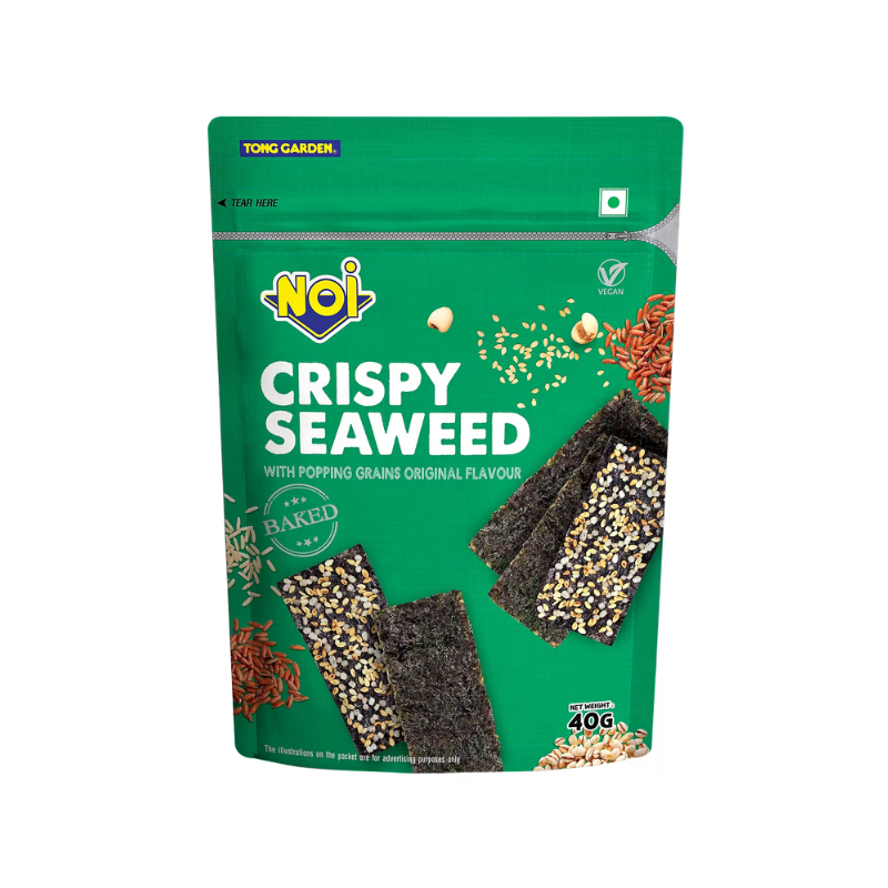 NOI CRISPY BAKED SEAWEED WITH POPPING GRAINS (πΉπ)