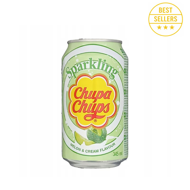 CHUPA CHUPS SPARKLING MELON & CREAM DRINK