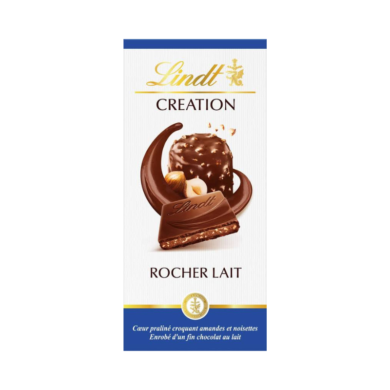LINDT CREATION ROCHER LAIT