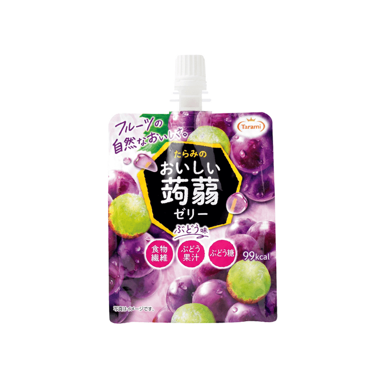 JAPANESE TARAMI KONJAC GRAPE JELLY (π―π΅)