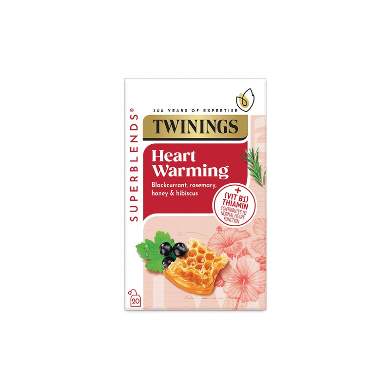 TWINNINGS SUPERBLENDS HEART WARMING