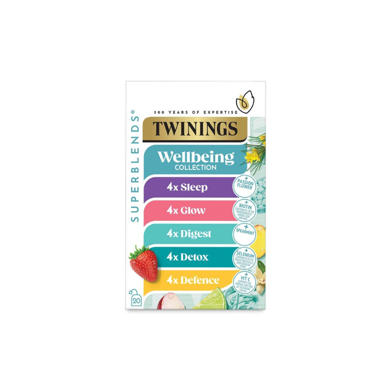 TWINNINGS SUPERBLENDS WELLBEING COLLECTION
